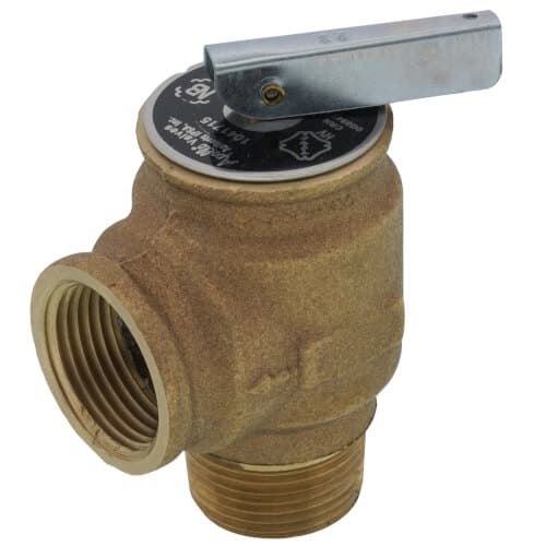 Pressure Relief Valve – 3/4" MNPT, 150 PSI