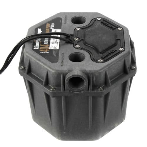 1/3 HP Residential Drain Pump – 115V, 10 ft Cord, 1-1/2" Connections