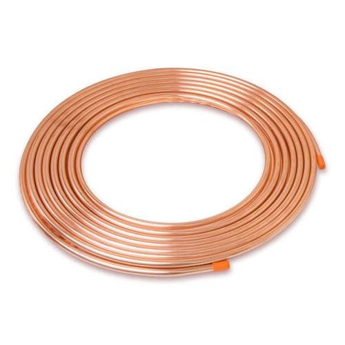 ACR Copper Refrigerant Tubing – 1/4" OD, 50 ft Soft Coil