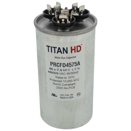 Dual-Run Capacitor – 45+5 MFD, 440V
